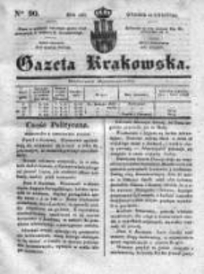Gazeta Krakowska 1835, II, Nr 90