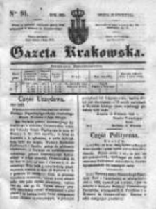Gazeta Krakowska 1835, II, Nr 91
