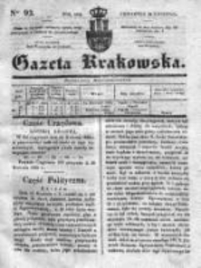 Gazeta Krakowska 1835, II, Nr 92