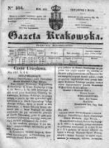 Gazeta Krakowska 1835, II, Nr 104