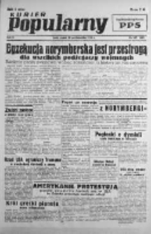 Kurier Popularny. Organ Polskiej Partii Socjalistycznej 1946, IV, Nr 287