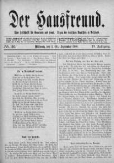 Der Hausfreund 3 wrzesień 1908 nr 36