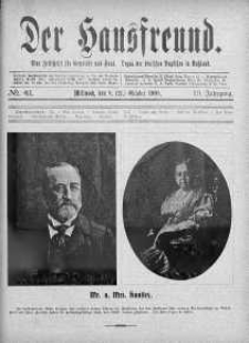 Der Hausfreund 8 październik 1908 nr 41