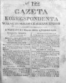 Gazeta Korrespondenta Warszawskiego i Zagranicznego 1825, Nr 122