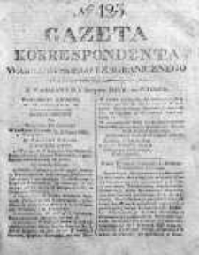 Gazeta Korrespondenta Warszawskiego i Zagranicznego 1825, Nr 123