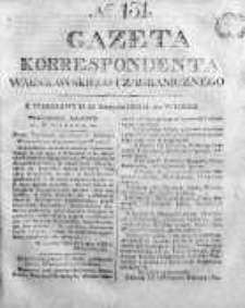 Gazeta Korrespondenta Warszawskiego i Zagranicznego 1825, Nr 131