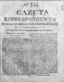 Gazeta Korrespondenta Warszawskiego i Zagranicznego 1825, Nr 135