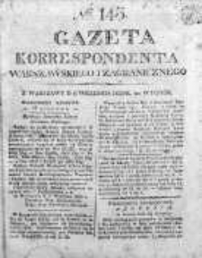 Gazeta Korrespondenta Warszawskiego i Zagranicznego 1825, Nr 143