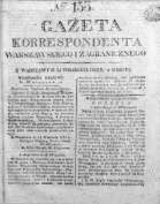 Gazeta Korrespondenta Warszawskiego i Zagranicznego 1825, Nr 153