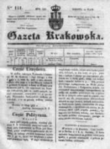 Gazeta Krakowska 1835, II, Nr 111