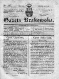 Gazeta Krakowska 1835, II, Nr 117
