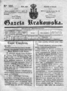 Gazeta Krakowska 1835, II, Nr 121