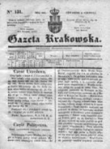 Gazeta Krakowska 1835, II, Nr 131