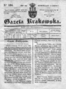 Gazeta Krakowska 1835, II, Nr 134