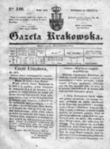 Gazeta Krakowska 1835, II, Nr 140