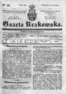 Gazeta Krakowska 1839, I, Nr 18