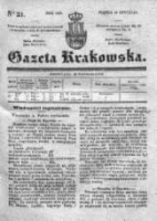 Gazeta Krakowska 1839, I, Nr 21