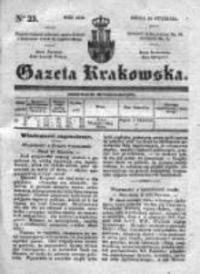 Gazeta Krakowska 1839, I, Nr 25