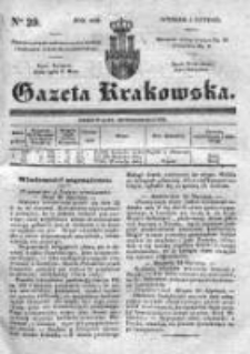 Gazeta Krakowska 1839, I, Nr 29