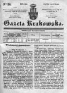 Gazeta Krakowska 1839, I, Nr 38