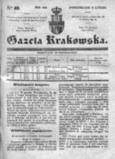 Gazeta Krakowska 1839, I, Nr 40