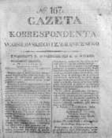 Gazeta Korrespondenta Warszawskiego i Zagranicznego 1825, Nr 167