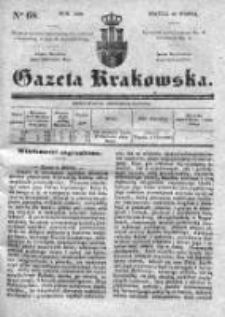 Gazeta Krakowska 1839, I, Nr 68