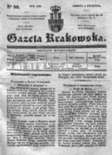 Gazeta Krakowska 1839, II, Nr 80