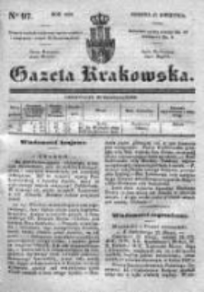 Gazeta Krakowska 1839, II, Nr 97