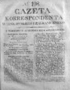 Gazeta Korrespondenta Warszawskiego i Zagranicznego 1825, Nr 198