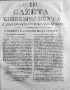 Gazeta Korrespondenta Warszawskiego i Zagranicznego 1825, Nr 199