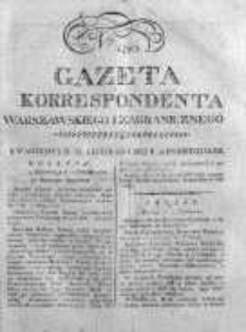 Gazeta Korrespondenta Warszawskiego i Zagranicznego 1822, Nr 180