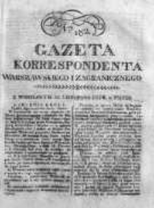Gazeta Korrespondenta Warszawskiego i Zagranicznego 1822, Nr 182