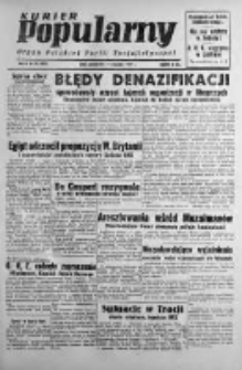 Kurier Popularny. Organ Polskiej Partii Socjalistycznej 1947, I, Nr 26