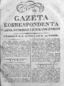 Gazeta Korrespondenta Warszawskiego i Zagranicznego 1823, Nr 12