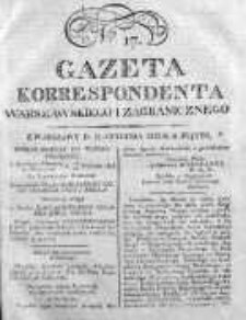 Gazeta Korrespondenta Warszawskiego i Zagranicznego 1823, Nr 17