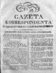 Gazeta Korrespondenta Warszawskiego i Zagranicznego 1823, Nr 23