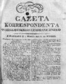 Gazeta Korrespondenta Warszawskiego i Zagranicznego 1823, Nr 36