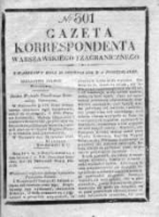 Gazeta Korrespondenta Warszawskiego i Zagranicznego 1828, Nr 301