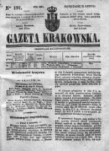 Gazeta Krakowska, 1841, Nr 191