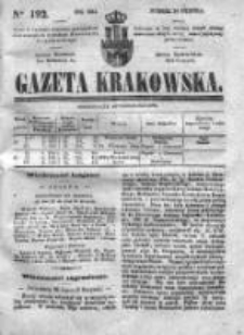 Gazeta Krakowska, 1841, Nr 192
