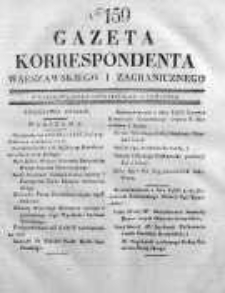 Gazeta Korrespondenta Warszawskiego i Zagranicznego 1830, Nr 159