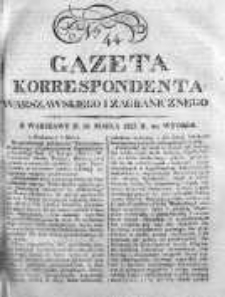 Gazeta Korrespondenta Warszawskiego i Zagranicznego 1823, Nr 44