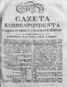 Gazeta Korrespondenta Warszawskiego i Zagranicznego 1823, Nr 46