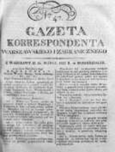 Gazeta Korrespondenta Warszawskiego i Zagranicznego 1823, Nr 47