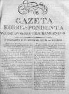 Gazeta Korrespondenta Warszawskiego i Zagranicznego 1823, Nr 68