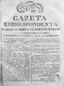 Gazeta Korrespondenta Warszawskiego i Zagranicznego 1823, Nr 87
