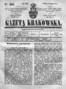 Gazeta Krakowska, 1841, Nr 263