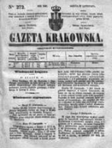 Gazeta Krakowska, 1841, Nr 272