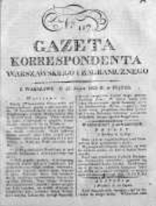Gazeta Korrespondenta Warszawskiego i Zagranicznego 1823, Nr 117